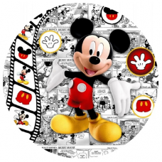 Jedlý obrázok Mickey  Mouse 20 cm