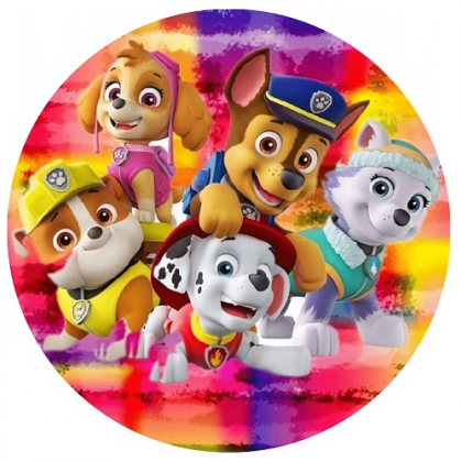 Jedlá oplátka Paw Patrol 20 cm