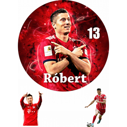 Jedlá oplátka Lewandowski s menom