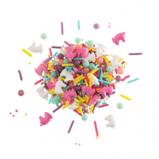 Cukrové konfety Jednorožec + mix