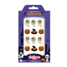 Cukrová dekorácia Halloween 12 ks