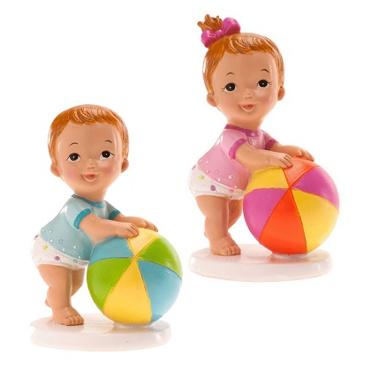 Dekorácia na tortu Dieťa s loptou