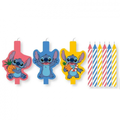Sviečky na tortu Stitch