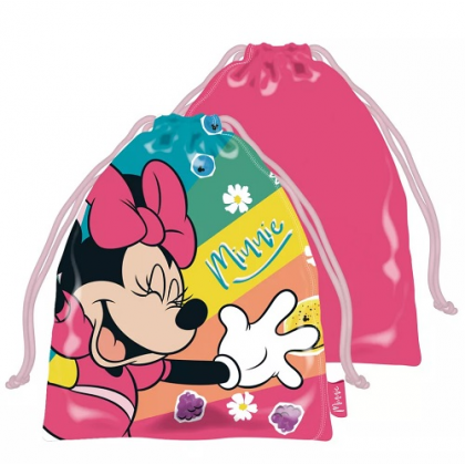Vrecko na desiatu Minnie Mouse 26,5 cm
