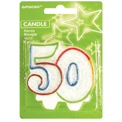 Sviečka tortová č. 50