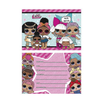 Pozvánky LOL Surprise /8ks/
