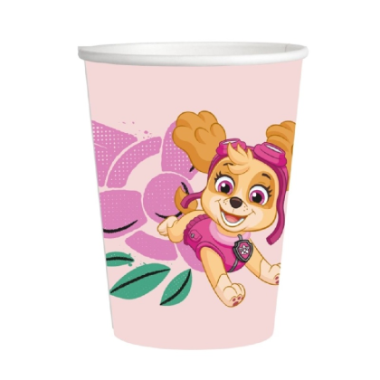 Poháre Paw Patrol Skye 250 ml 8 ks
