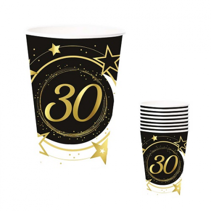 Poháre na 30 narodeniny 