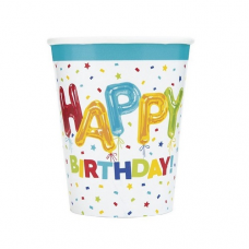 Poháre Happy Birthday