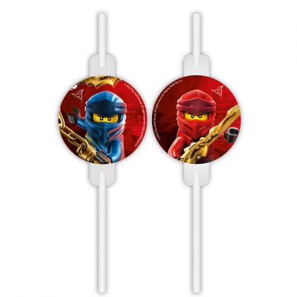 Papierové slamky Lego Ninjago