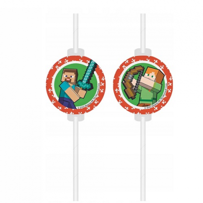 Papierové slamky Minecraft