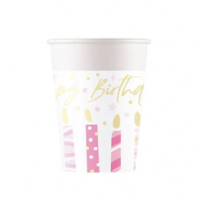 Poháre Happy Birthday