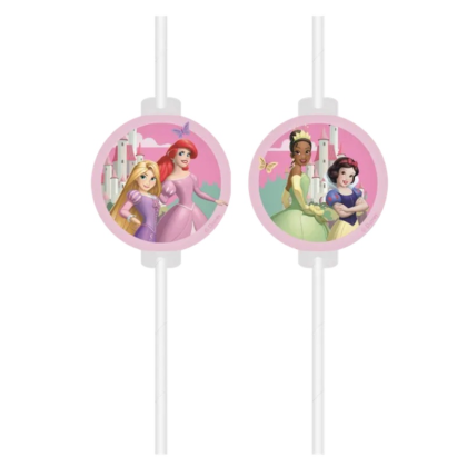 Papierové slamky Princezné