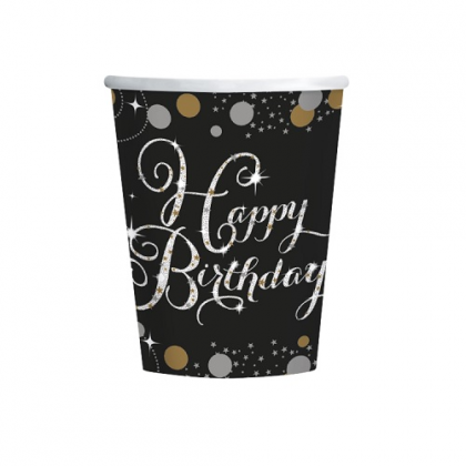 Poháre Happy Birthday 