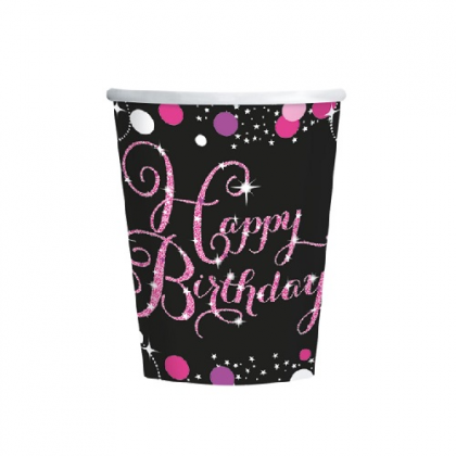 Poháre Happy Birthday 