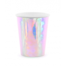 Poháre Perleťové ružové