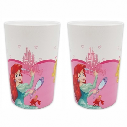 Plastové poháre Princezné
