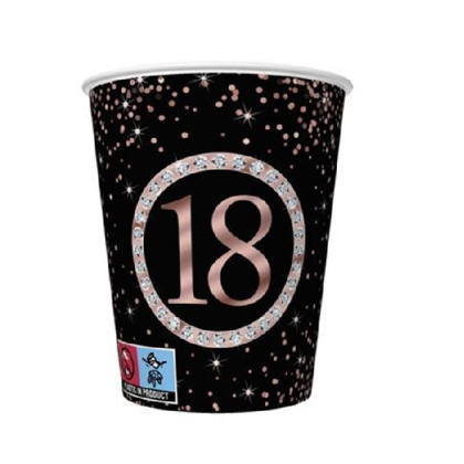 Poháre 18. narodeniny