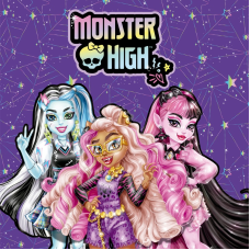 Servítky Monster High 20 ks