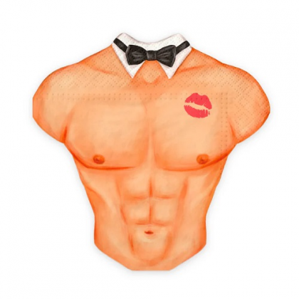 Servítky Mužské telo