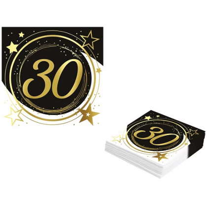 Servítky 30 narodeniny