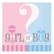 Servítky Dievča alebo Chlapec