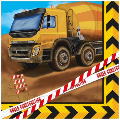 Servítky Stavenisko