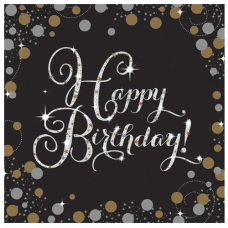 Servítky Happy Birthday 