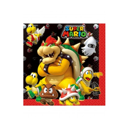 Servítky Super Mário