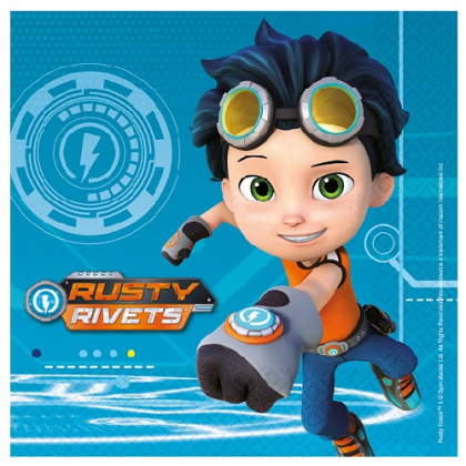 Servítky Rusty Rivets