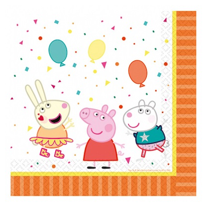 Servítky Peppa Pig