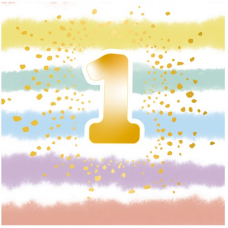 Servítky 1.narodeniny