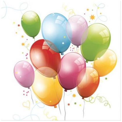 Servítky Balóny