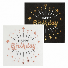 Servítky Happy Birthday