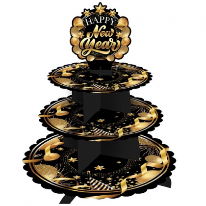 Stojan na muffiny Happy New Year