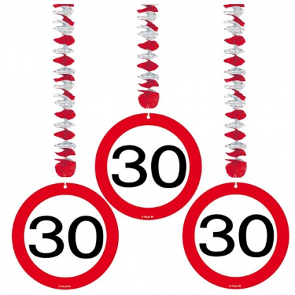 Závesná dekorácia 30. narodeniny