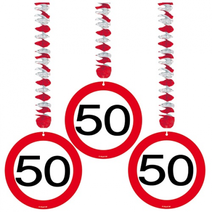 Závesná dekorácia 50. narodeniny