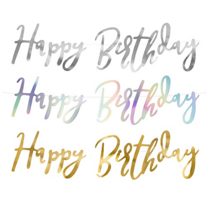 Banner Happy Birthday