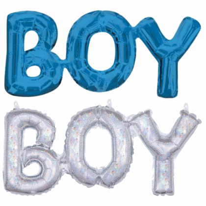 Balónový banner BOY
