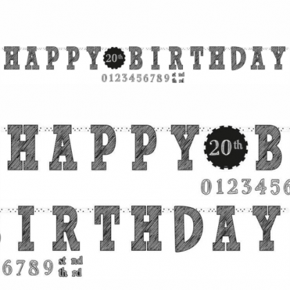 Banner Happy Birthday