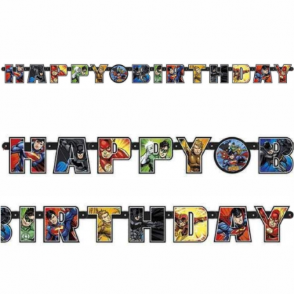 Banner Liga Spravodlivosti - Justice League