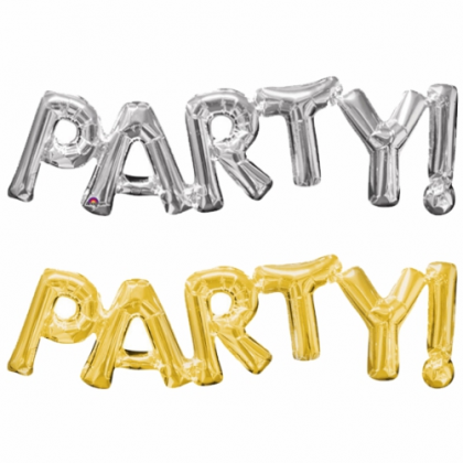 Balónový banner PARTY