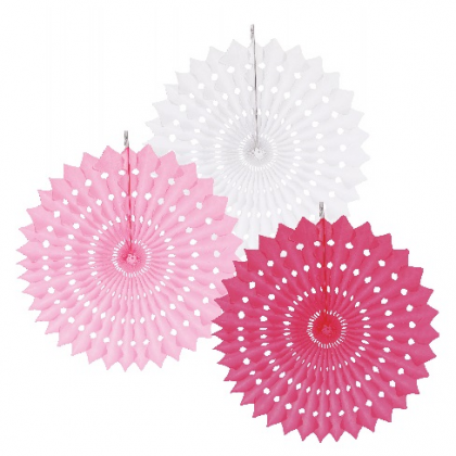 Rozetky Ružový mix Ø 30 cm