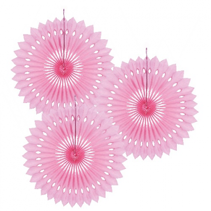 Rozetky bledo ružové Ø 30 cm