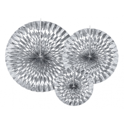 Rozetky strieborné /3ks/