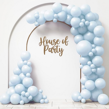 Balónová girlanda Baby Blue