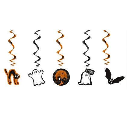 Špirála Halloween /5ks/