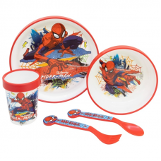 Detský plastový riad Spiderman