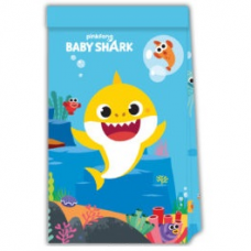 Darčeková taška Baby Shark 4ks papierová