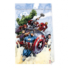 Darčeková taška Avengers 4 ks papierová